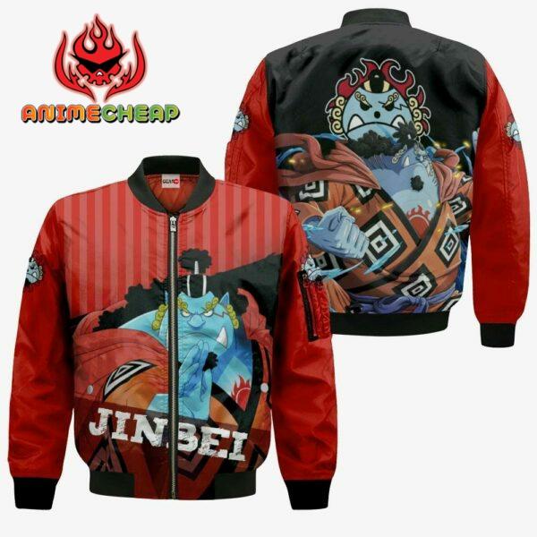 Jinbei Hoodie One Piece Anime Shirt Jacket 4