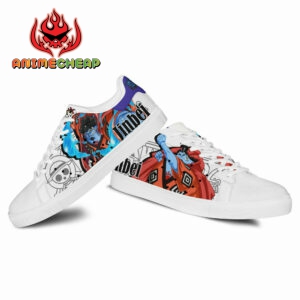 Jinbei Skate Shoes Custom Anime One Piece Shoes 6