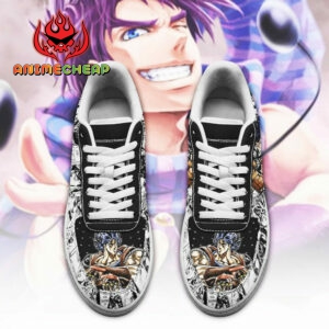 Jonathan Joestar Shoes Manga Style JoJo’s Anime Sneakers Fan Gift PT06 4