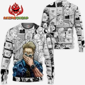 Jujutsu Kaisen Nanami Kento Hoodie Anime Mix Manga Jacket Shirt 7