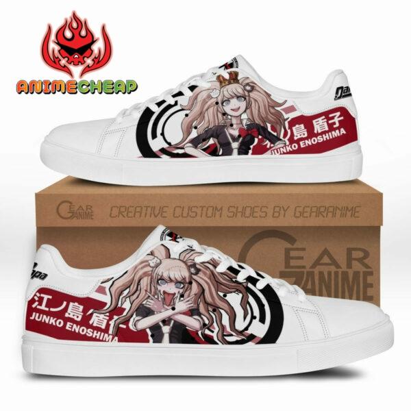Junko Enoshima Skate Shoes Custom Anime Danganronpa Shoes 1