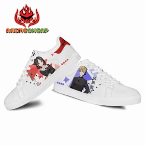 Kaguya-sama Love Is War Miyuki and Kaguya Skate Shoes Custom Anime Sneakers 6