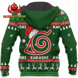 Kakashi Ugly Christmas Sweater Custom Naruto Anime XS12 8