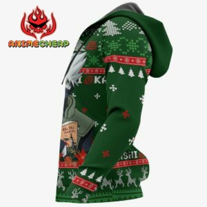 Kakashi Ugly Christmas Sweater Custom Naruto Anime XS12 9