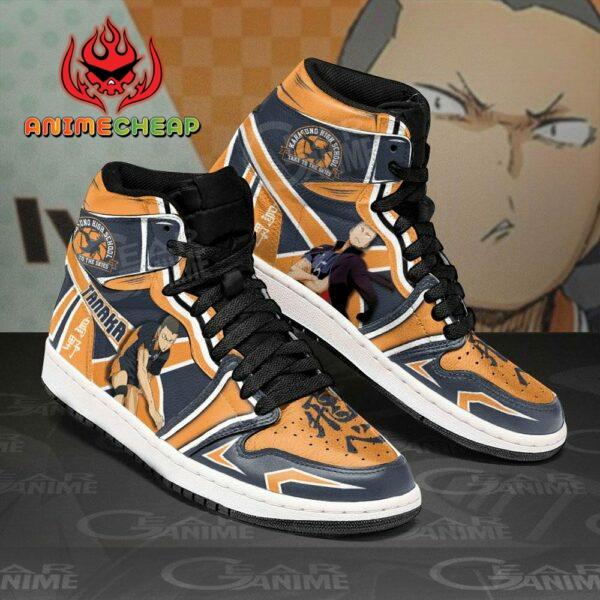 Karasuno Ryunosuke Tanaka Shoes Haikyuu Custom Anime Sneakers 2