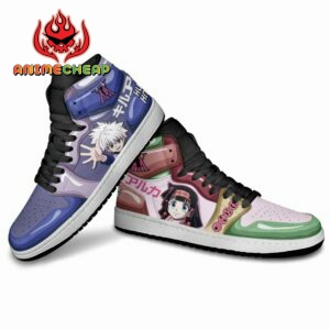 Killua and Alluka Zoldyck Shoes Custom Hunter X Hunter Anime Sneakers 7