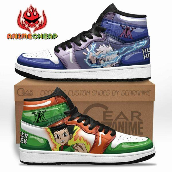 Killua and Gon Freecss Shoes Custom Hunter X Hunter Anime Sneakers 1