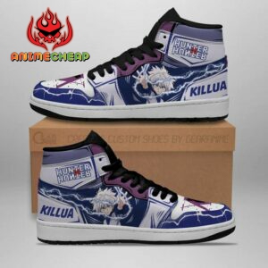 Killua Hunter X Hunter Shoes Lightning HxH Anime Sneakers 5
