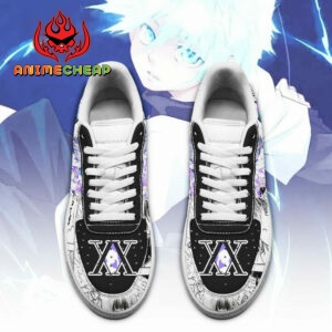 Killua Shoes Custom Hunter X Hunter Anime Sneakers Fan PT05 4