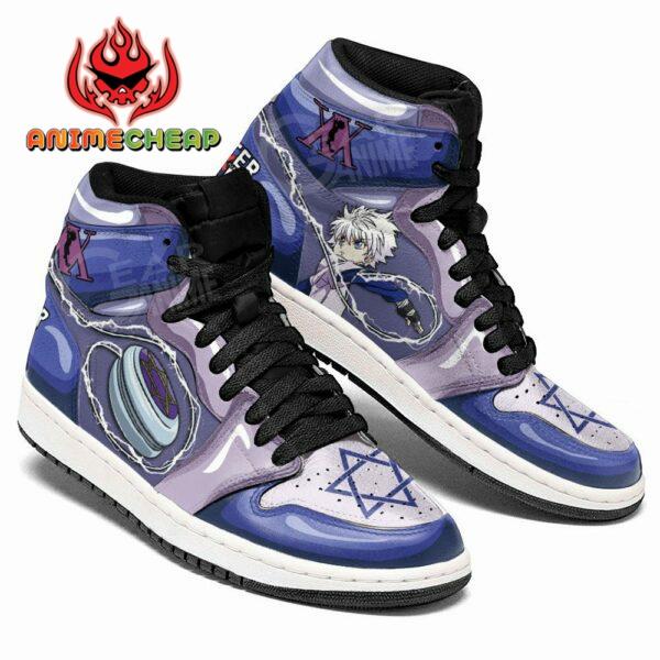 Killua Shoes Custom Hunter X Hunter Anime Sneakers 3