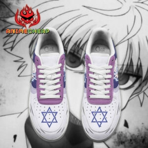 Killua Zoldyck Air Shoes Custom Hunter X Hunter Anime Sneakers 5