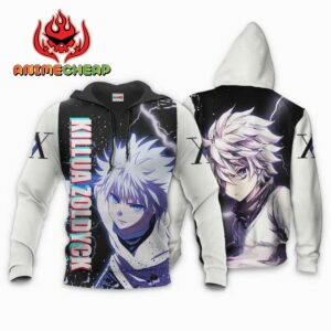 Killua Zoldyck Hoodie HxH Anime Jacket Shirt 8