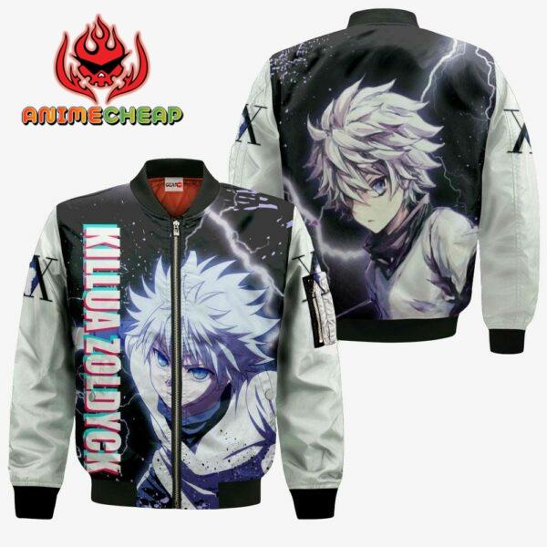 Killua Zoldyck Hoodie HxH Anime Jacket Shirt 4