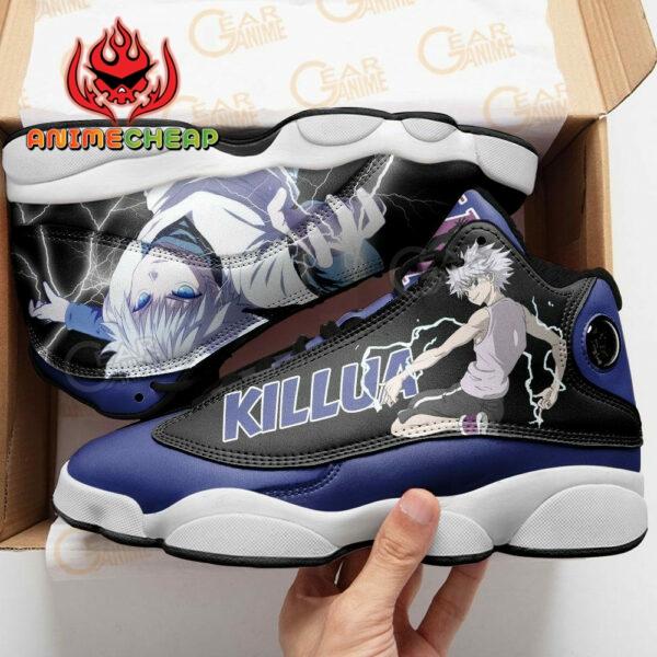 Killua Zoldyck Shoes Custom Anime Hunter X Hunter Sneakers 3
