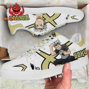 Kotaro Bokuto Skate Shoes Custom Haikyuu Anime Sneakers 5