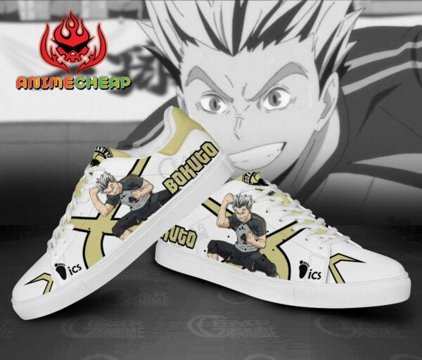 Kotaro Bokuto Skate Shoes Custom Haikyuu Anime Sneakers 3