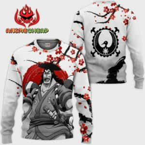 Kozuki Oden Hoodie Custom Japan Style One Piece Anime Shirt 7
