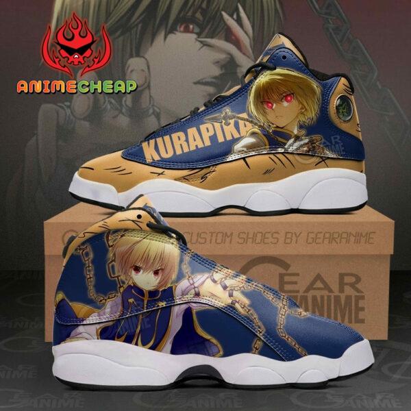 Kurapika Shoes Custom Anime Hunter X Hunter Sneakers 2