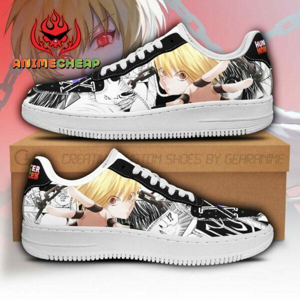 Kurapika Shoes Custom Hunter X Hunter Anime Sneakers Fan PT05 1