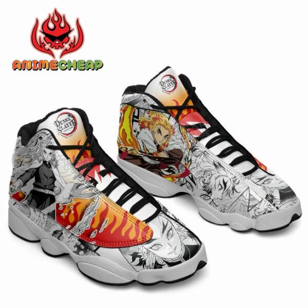 Kyojuro Rengoku JD13 Shoes Demon Slayer Custom Anime Sneakers 1