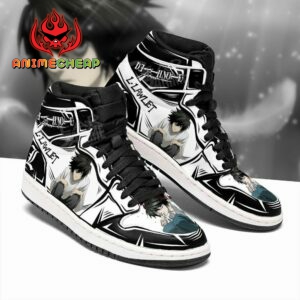 L. Lawliet Shoes Custom Death Note Anime Sneakers Fan MN05 4