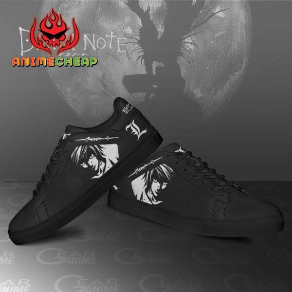 L Lawliet Shoes Death Note Custom Anime Sneakers SK11 3