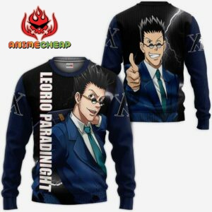Leorio Hoodie HxH Anime Shirt Gifts Idea For Fan 7