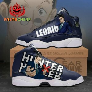 Leorio Shoes Custom Anime Hunter X Hunter Sneakers 5