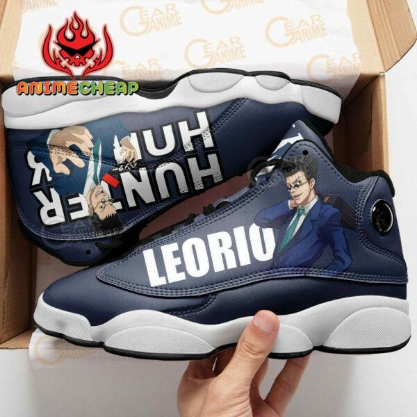 Leorio Shoes Custom Anime Hunter X Hunter Sneakers 4