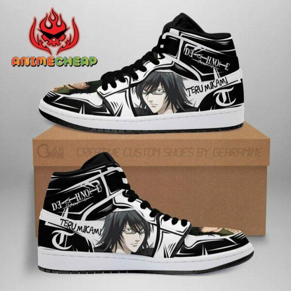 Light Teru Mikami Shoes Custom Death Note Anime Sneakers Fan MN05 1