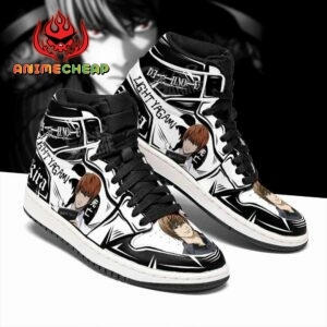 Light Yagami Shoes Custom Death Note Anime Sneakers Fan MN05 4