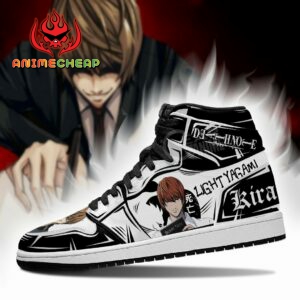 Light Yagami Shoes Custom Death Note Anime Sneakers Fan MN05 5