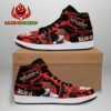 Light Yagami Shoes Red Custom Death Note Anime Sneakers Fan MN05 6