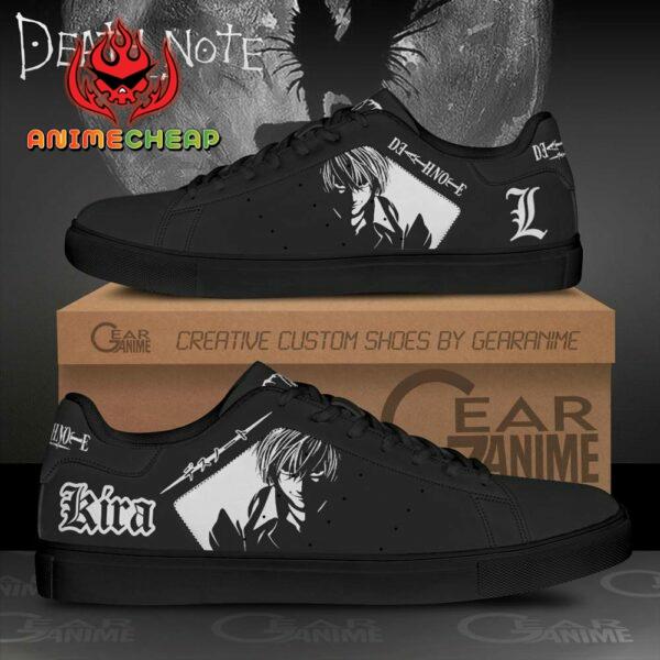 Light Yagami Skate Shoes Death Note Custom Anime Sneakers SK11 1