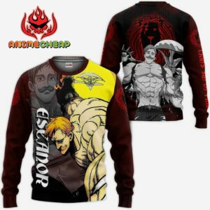 Lion's Sin of Pride Escanor Hoodie Seven Deadly Sins Anime Shirt 7