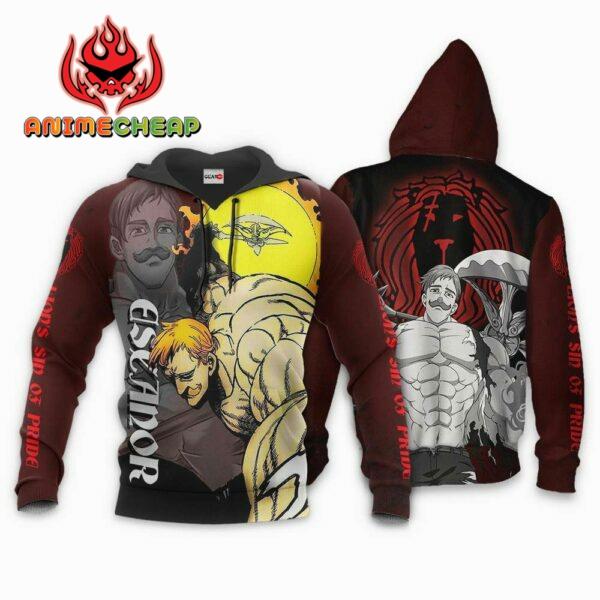 Lion's Sin of Pride Escanor Hoodie Seven Deadly Sins Anime Shirt 3
