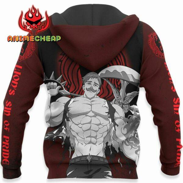 Lion's Sin of Pride Escanor Hoodie Seven Deadly Sins Anime Shirt 5
