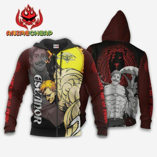Lion's Sin of Pride Escanor Hoodie Seven Deadly Sins Anime Shirt 1