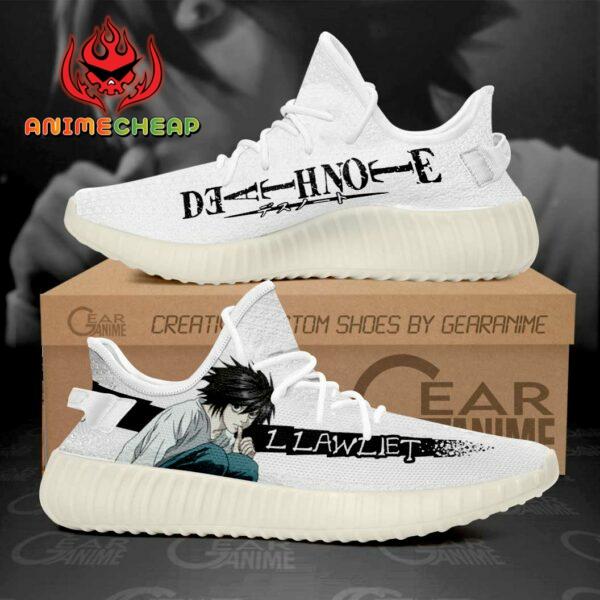 Death Note Shoes L Lawliet Custom Anime Sneakers 1