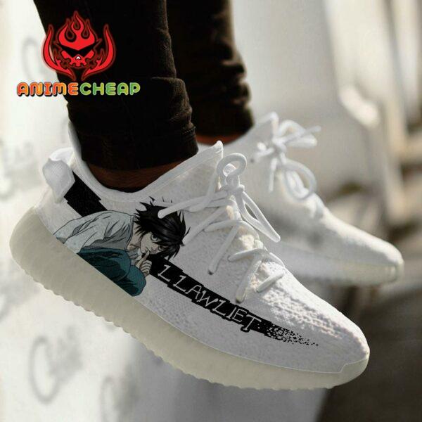 Death Note Shoes L Lawliet Custom Anime Sneakers 3