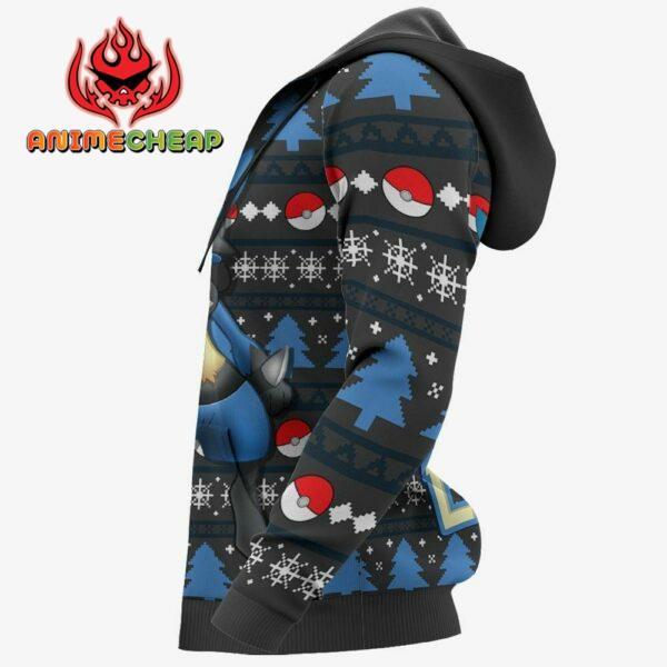 Lucario Ugly Christmas Sweater Custom Anime Pokemon XS12 5