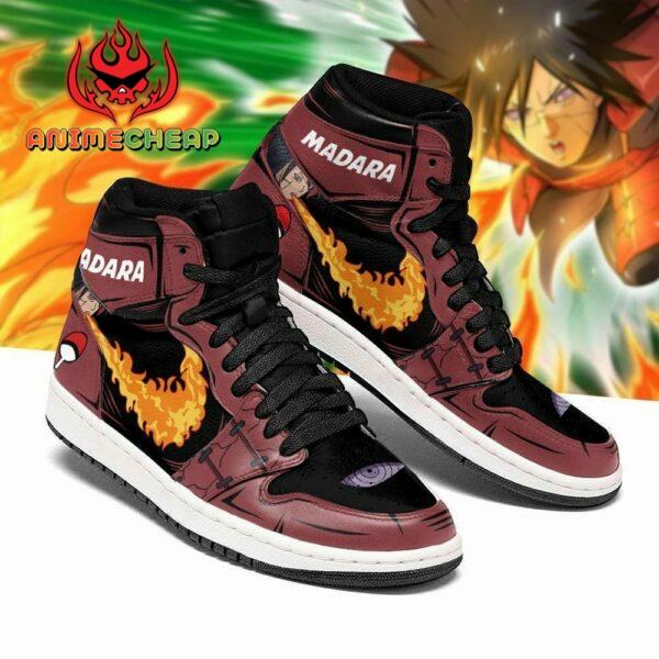 Madara Sneakers Jutsu Fire Release Shoes Anime Shoes 1