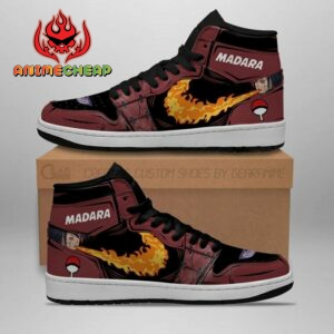 Madara Sneakers Jutsu Fire Release Shoes Anime Shoes 5