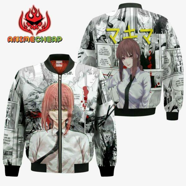Mikima Hoodie Custom Manga Style Chainsaw Man Anime Jacket Shirt 4