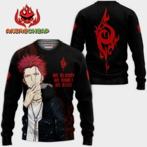 Mikoto Suoh Hoodie Homra Red Clan Custom K Project Merch 7