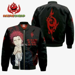 Mikoto Suoh Hoodie Homra Red Clan Custom K Project Merch 9