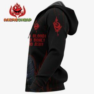 Mikoto Suoh Hoodie Homra Red Clan Custom K Project Merch 11