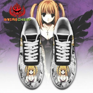 Misa Amane Shoes Death Note Anime Sneakers Fan Gift Idea PT06 4