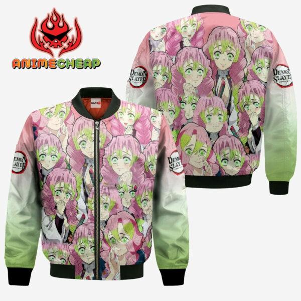 Mitsuri Kanroji Hoodie Custom Kimetsu Anime Merch Clothes 4