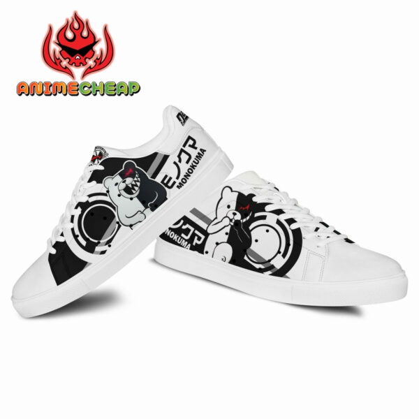 Monokuma Skate Shoes Custom Anime Danganronpa Shoes 4